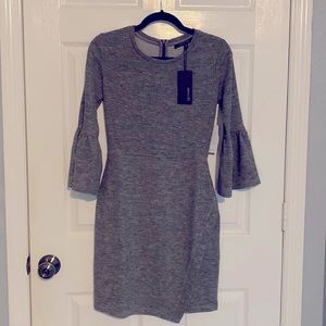 19 Cooper gray form fitting dress, new with tags, never worn